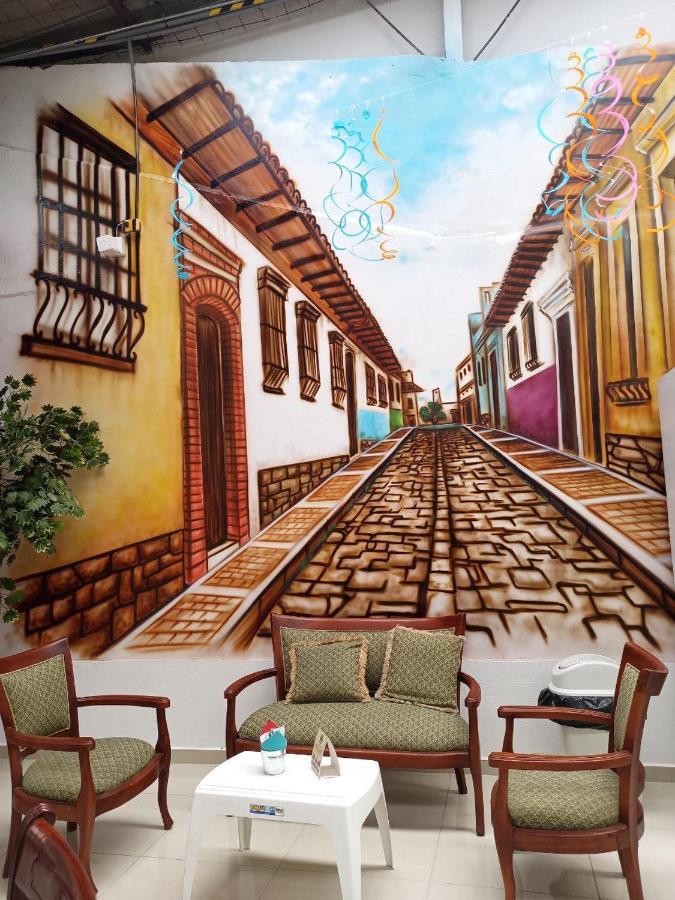 The Mural Hostel Bogotá Eksteriør billede