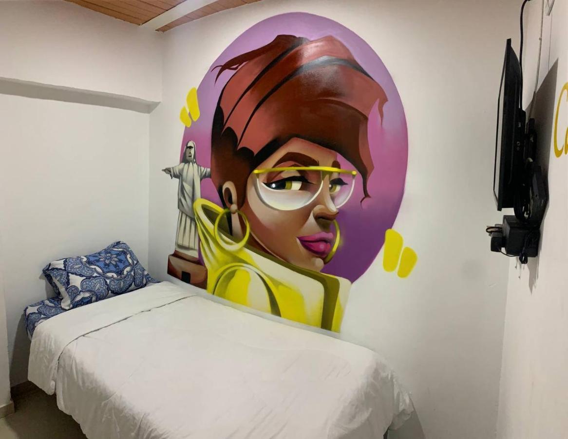 The Mural Hostel Bogotá Eksteriør billede